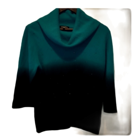 Notations PL turquoise and black with rhinestones - Picture 1 of 5